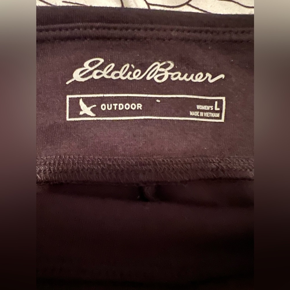 Eddie Bauer black lounge/yoga pants size large - Picture 3 of 4